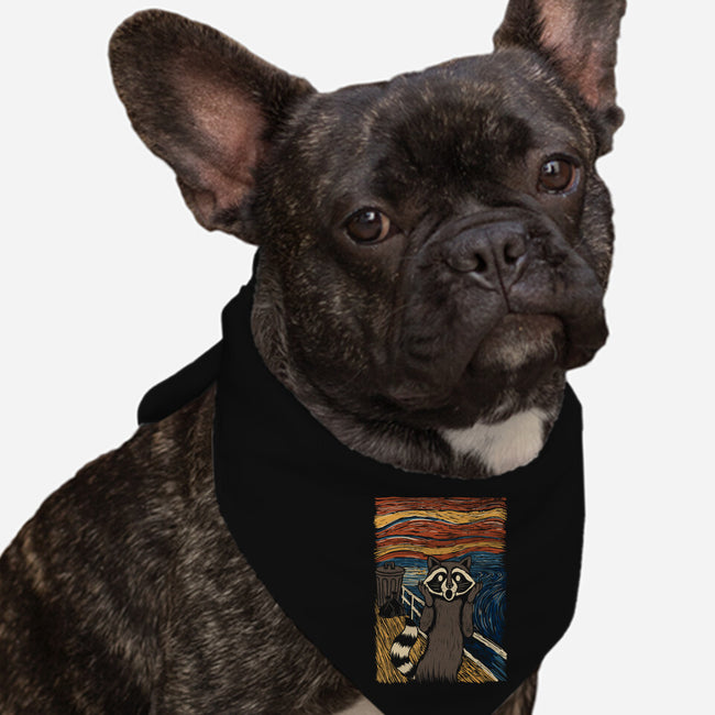 The Scream-Dog-Bandana-Pet Collar-Thiago Correa