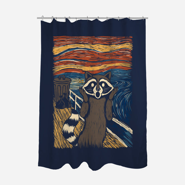 The Scream-None-Polyester-Shower Curtain-Thiago Correa