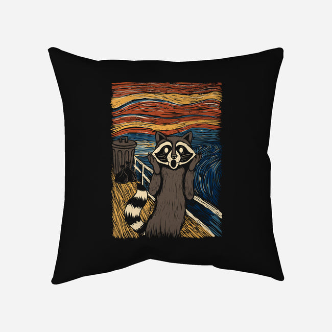 The Scream-None-Non-Removable Cover w Insert-Throw Pillow-Thiago Correa