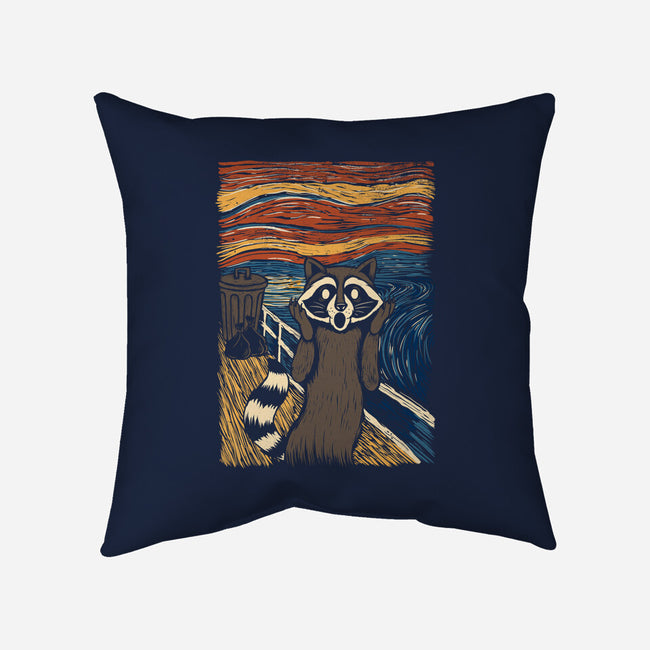 The Scream-None-Non-Removable Cover w Insert-Throw Pillow-Thiago Correa