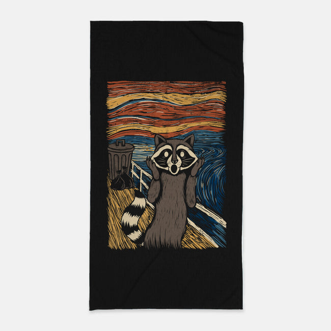 The Scream-None-Beach-Towel-Thiago Correa