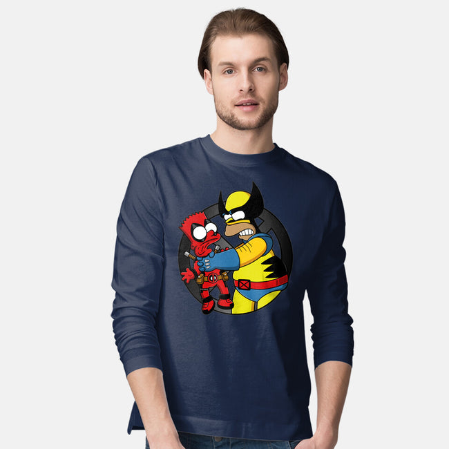 Why You Little Wade-Mens-Long Sleeved-Tee-Barbadifuoco