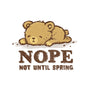 Nope Not Until Spring-Unisex-Zip-Up-Sweatshirt-kg07