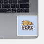 Nope Not Until Spring-None-Glossy-Sticker-kg07