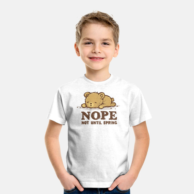 Nope Not Until Spring-Youth-Basic-Tee-kg07