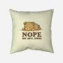 Nope Not Until Spring-None-Removable Cover-Throw Pillow-kg07