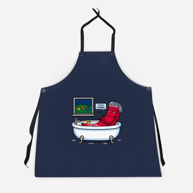 Piece On The Way-Unisex-Kitchen-Apron-Raffiti