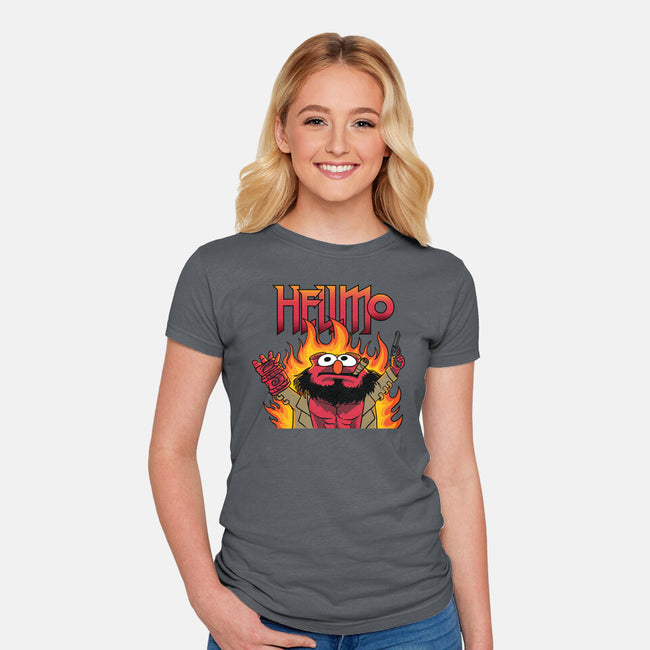 HELLMO-Womens-Fitted-Tee-gaci