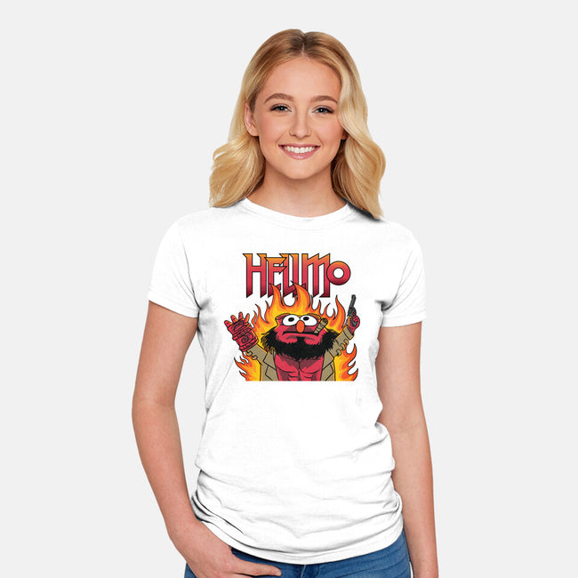 HELLMO-Womens-Fitted-Tee-gaci