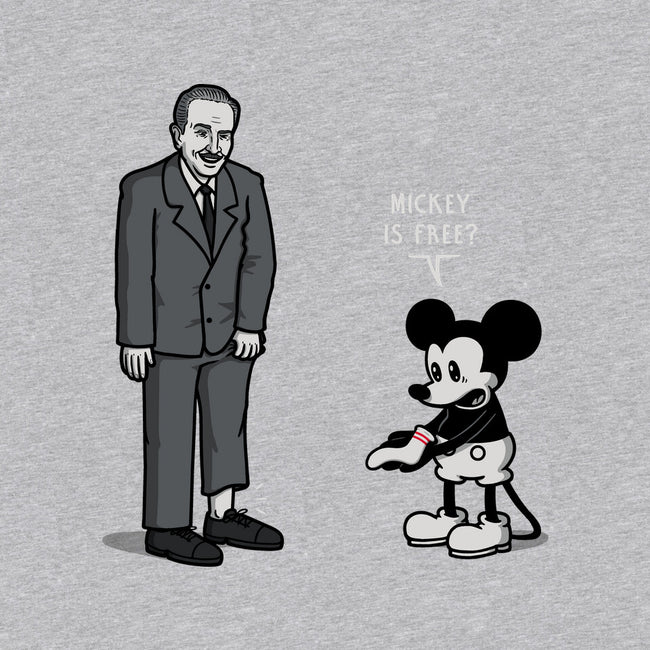 Mickey Is Free-Unisex-Basic-Tee-Raffiti