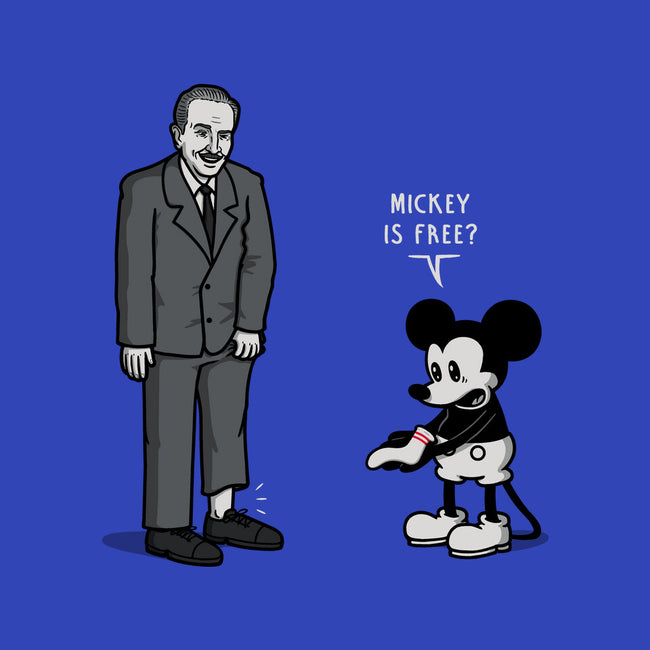 Mickey Is Free-None-Glossy-Sticker-Raffiti