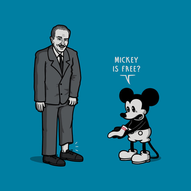 Mickey Is Free-None-Matte-Poster-Raffiti