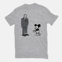 Mickey Is Free-Womens-Basic-Tee-Raffiti