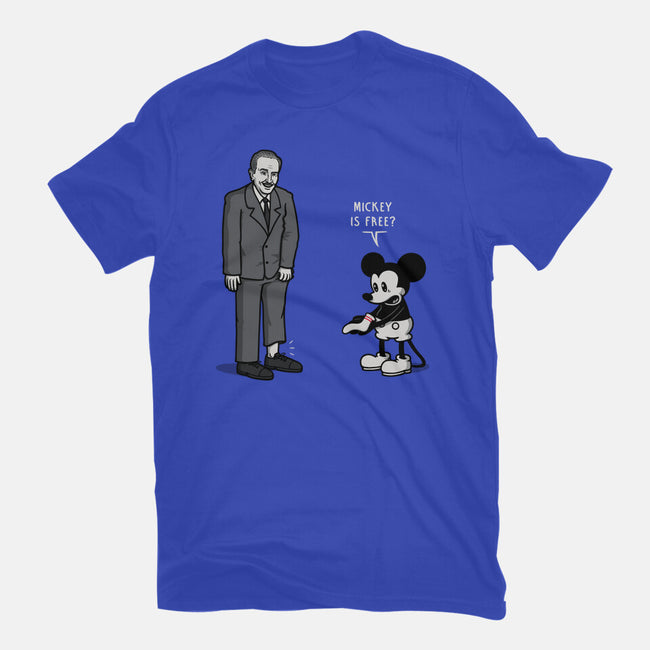 Mickey Is Free-Youth-Basic-Tee-Raffiti