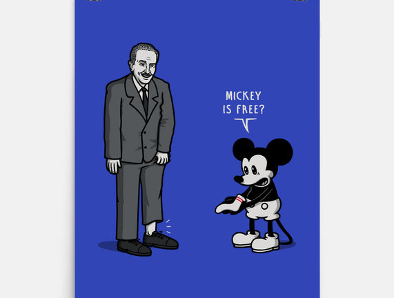 Mickey Is Free