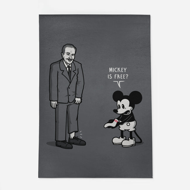 Mickey Is Free-None-Outdoor-Rug-Raffiti