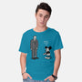 Mickey Is Free-Mens-Basic-Tee-Raffiti