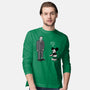 Mickey Is Free-Mens-Long Sleeved-Tee-Raffiti