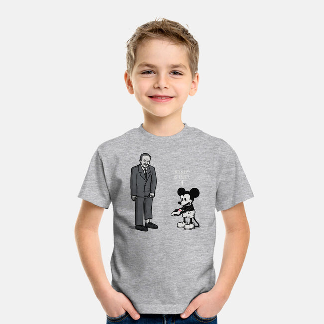 Mickey Is Free-Youth-Basic-Tee-Raffiti