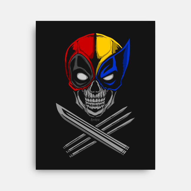 Crossmutants-None-Stretched-Canvas-Andriu