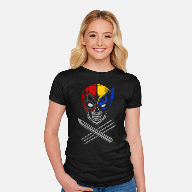 Crossmutants-Womens-Fitted-Tee-Andriu