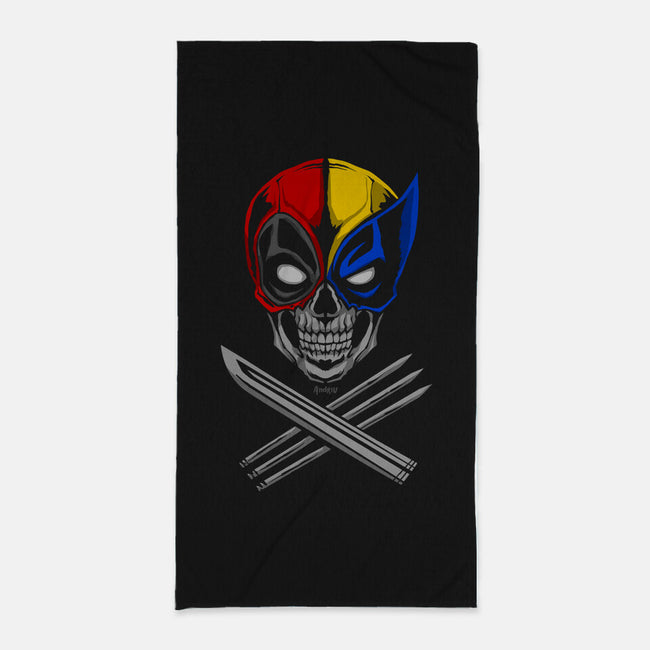 Crossmutants-None-Beach-Towel-Andriu