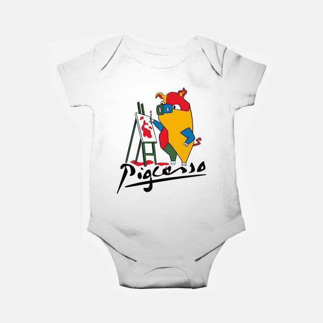 Pigcasso-Baby-Basic-Onesie-tobefonseca