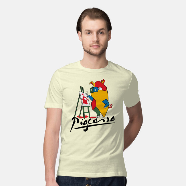 Pigcasso-Mens-Premium-Tee-tobefonseca