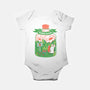 Hoppy Bunny Garden-Baby-Basic-Onesie-tobefonseca