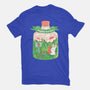 Hoppy Bunny Garden-Mens-Basic-Tee-tobefonseca