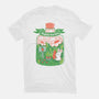 Hoppy Bunny Garden-Unisex-Basic-Tee-tobefonseca