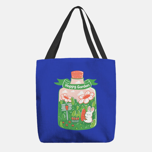 Hoppy Bunny Garden-None-Basic Tote-Bag-tobefonseca