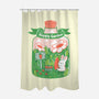 Hoppy Bunny Garden-None-Polyester-Shower Curtain-tobefonseca