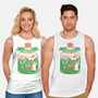 Hoppy Bunny Garden-Unisex-Basic-Tank-tobefonseca