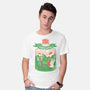 Hoppy Bunny Garden-Mens-Basic-Tee-tobefonseca