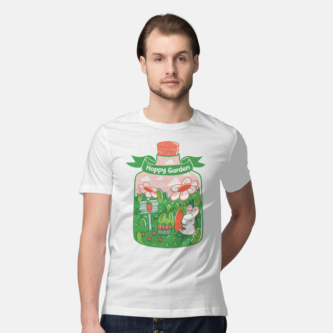 Hoppy Bunny Garden-Mens-Premium-Tee-tobefonseca