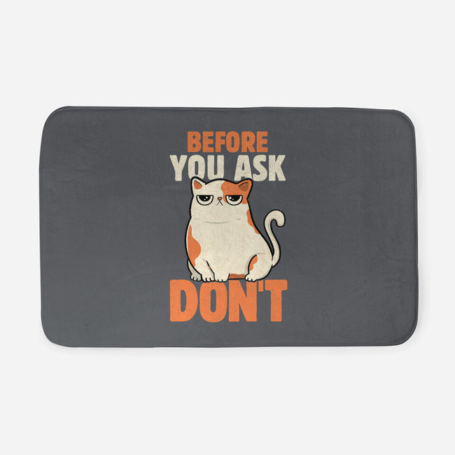 Before You Ask Don't-None-Memory Foam-Bath Mat-tobefonseca