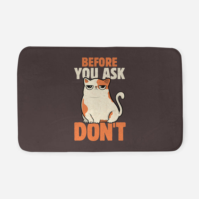 Before You Ask Don't-None-Memory Foam-Bath Mat-tobefonseca