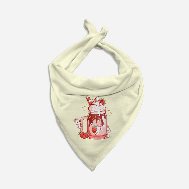 Strawbunny Slush-Cat-Bandana-Pet Collar-tobefonseca