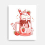 Strawbunny Slush-None-Stretched-Canvas-tobefonseca