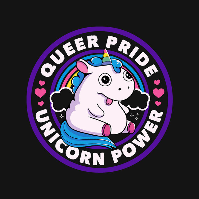 Queer Pride Unicorn Power-Womens-Racerback-Tank-tobefonseca