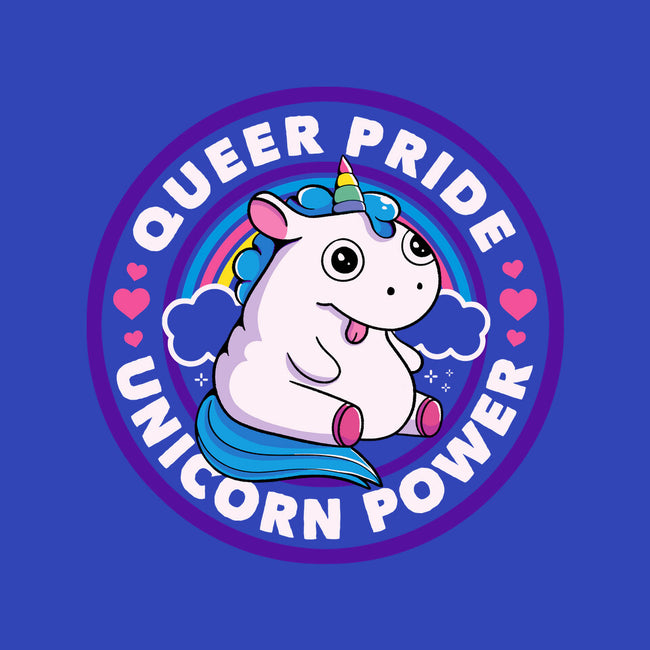 Queer Pride Unicorn Power-Womens-Off Shoulder-Tee-tobefonseca