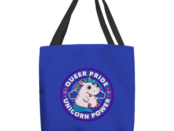 Queer Pride Unicorn Power