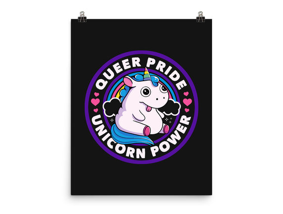 Queer Pride Unicorn Power