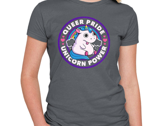 Queer Pride Unicorn Power