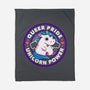 Queer Pride Unicorn Power-None-Fleece-Blanket-tobefonseca