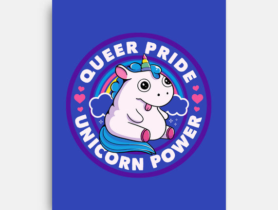 Queer Pride Unicorn Power