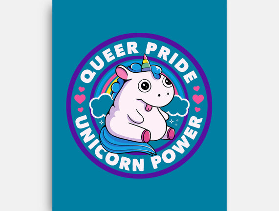 Queer Pride Unicorn Power