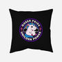 Queer Pride Unicorn Power-None-Removable Cover-Throw Pillow-tobefonseca