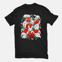 White Rabbit Rose-Mens-Basic-Tee-Vallina84